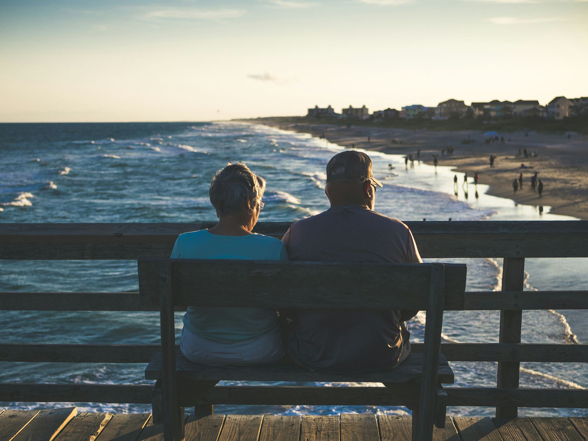 Looking out at sea